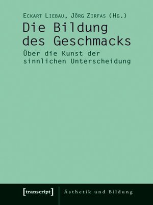 cover image of Die Bildung des Geschmacks